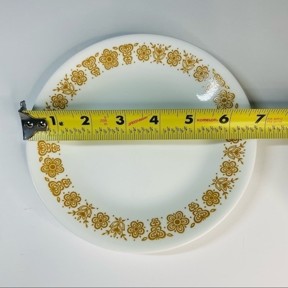 CORNING Corelle Butterfly Gold Bread Plate Vintage - Picture 2 of 5
